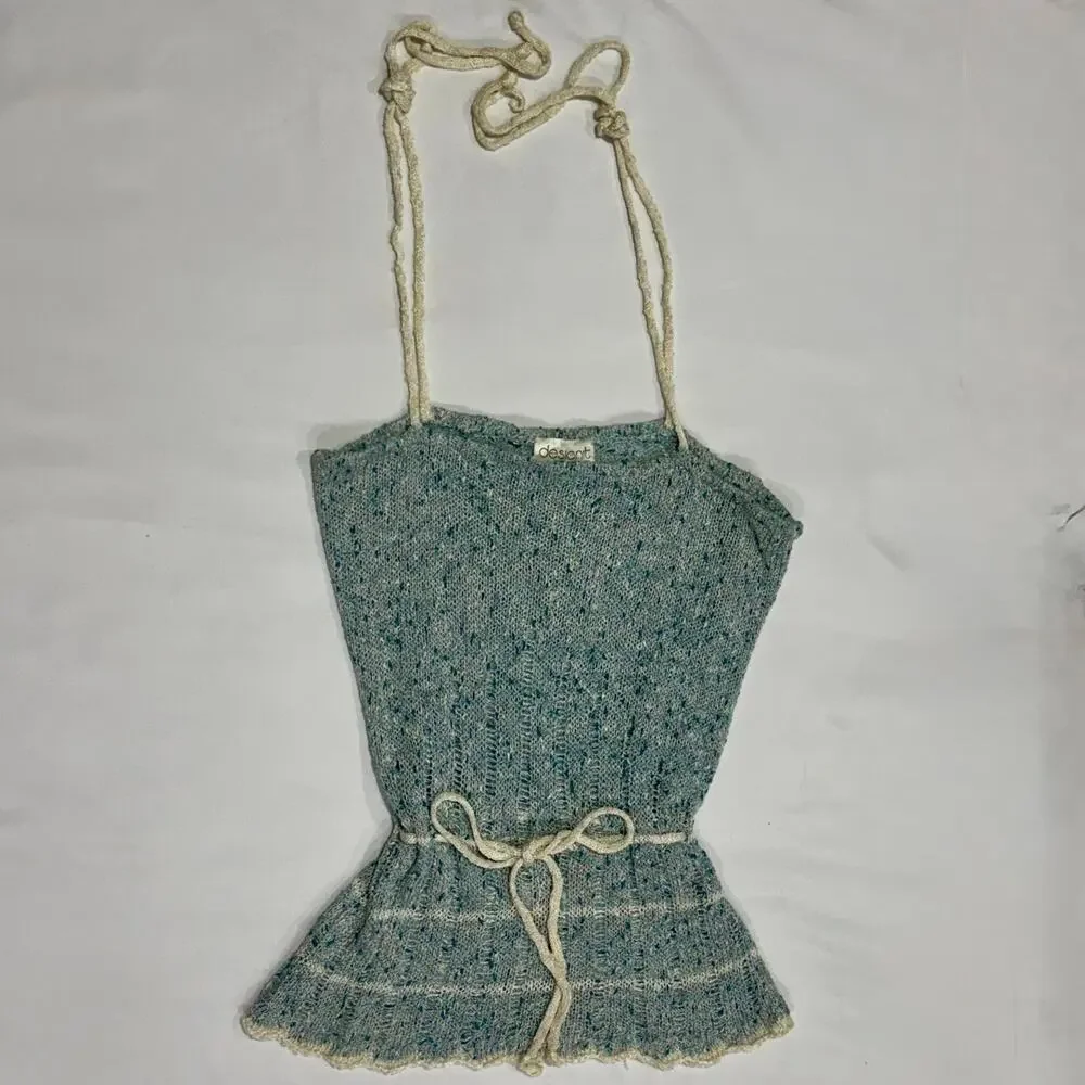 Vintage 1970s British Boutique 3 Piece Knit Set Mary Farrin Levison Originals